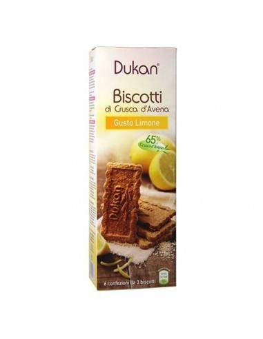 Biscotti di crusca d'avena al limone Dukan
