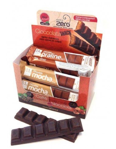 Barretta di cioccolata con ripieno al caffè - Dieta Zero