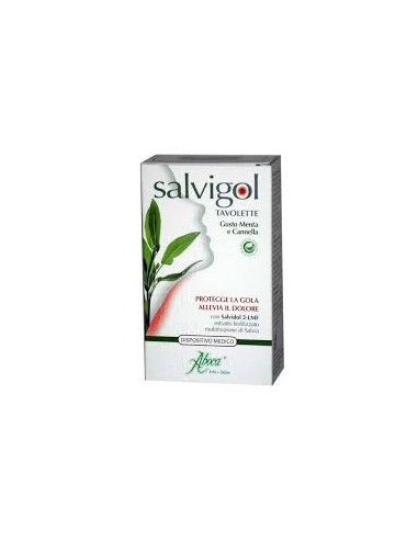 Salvigol Aboca alla menta e cannella - 30 tavolette