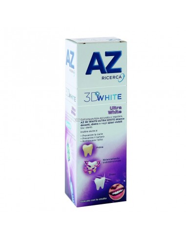 Dentifricio AZ 3D White Ultra white - 75 ml