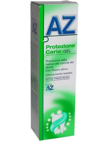 Dentifricio gel AZ Protezione Carie - 75 ml