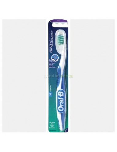 Spazzolino con testina 35mm CrossAction Oral B - setole morbide
