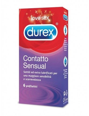 Durex Contatto Sensual - 6 preservativi