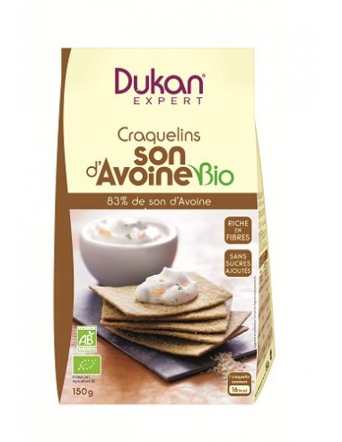 Crackers alla crusca d'avena Dukan - 150 g