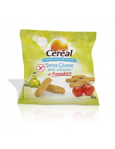 Mini grissini al pomodoro Céréal - 50 g