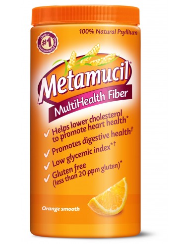 Metamucil al gusto arancia - 30 dosi