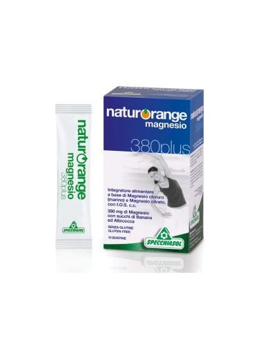NaturOrange Magnesio 380Plus Specchiasol - 10 bustine