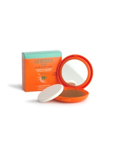 Lichtena Sole Compatto Colorato SPF 50+ sabbia