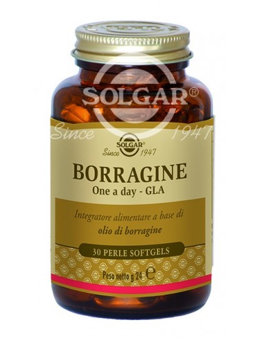 Borragine One a day GLA Solgar - 30 perle