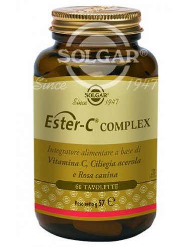 Ester C Complex Solgar - 60 tavolette