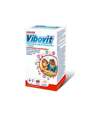 Complesso Multivitaminico + Ferro Vibovit Junior - 30 compresse