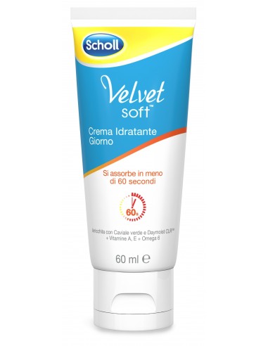 Velvet Soft Crema Idratante Giorno Dr Scholl - 60 ml