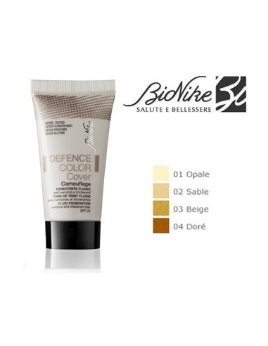 Fondotinta Fluido Defence Color Cover Bionike - 03 Beige
