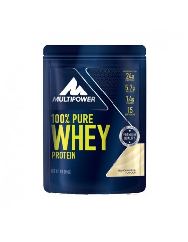 100% Pure Whey Protein Multipower Vaniglia - 450 g