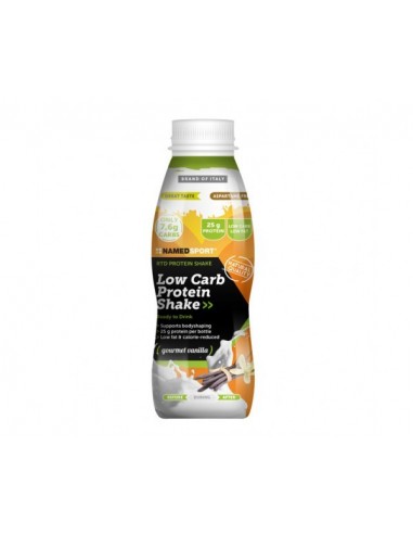 Low Carb Protein Shake Gusto Vaniglia Named Sport - 330 ml