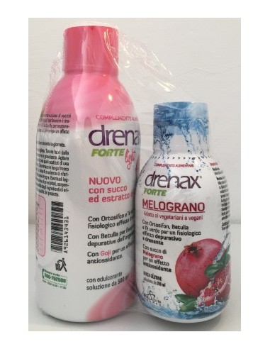 Drenax Forte Goji Light + Drenax Forte Melograno