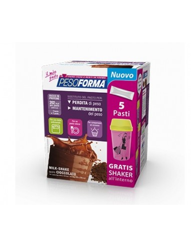 Milk Shake al Cioccolato Pesoforma - 5 pasti