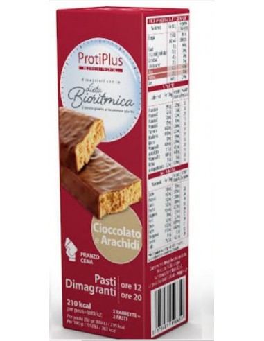 Protiplus Dieta Bioritmica Pasto Sostitutivo Cioccolato e Arachidi