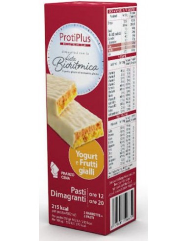Protiplus Dieta Bioritmica Pasto Sostitutivo Yogurt e Frutti Gialli