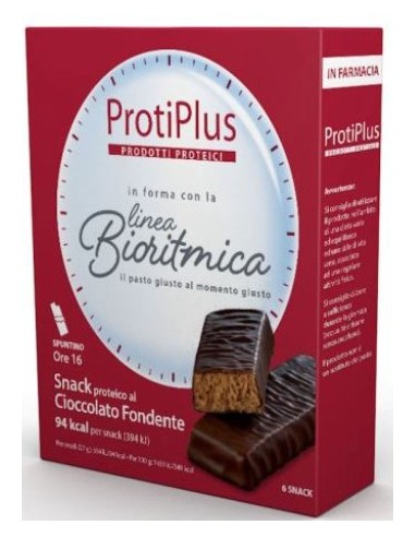 Protiplus Dieta Bioritmica Barrette al Cioccolato Fondente
