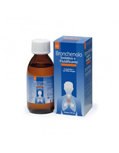 Bronchenolo Sciroppo Tosse Sedativo Fluidificante - 150 ml