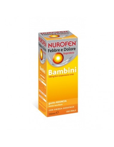 Nurofen Febbre e Dolore Bambini gusto Arancia