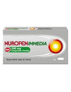 NurofenImmedia 200 mg Ibuprofene - 12 Compresse