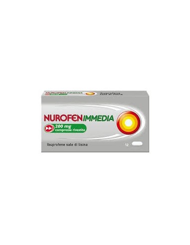 NurofenImmedia 200 mg Ibuprofene - 12 Compresse