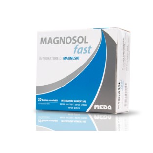 Magnosol Fast - 20 Bustine Orosolubili