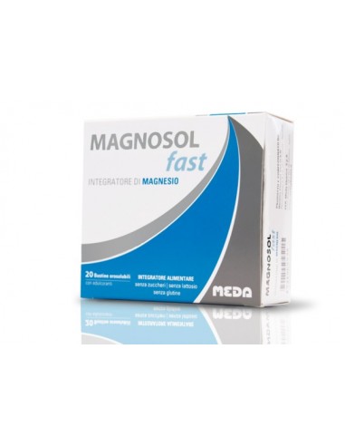 Magnosol Fast - 20 Bustine Orosolubili