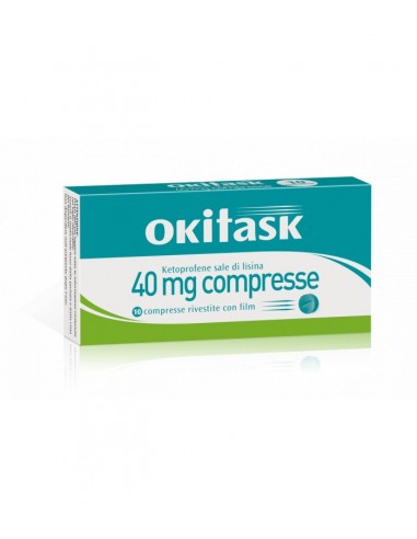 Okitask 40 mg Ketoprofene - 10 Compresse