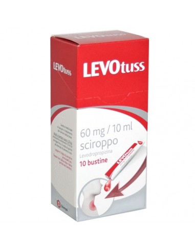 Levotuss Sciroppo 60mg/10ml - 10 Bustine