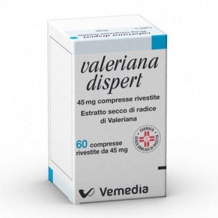Valeriana Dispert 45 mg - 60 Compresse Rivestite