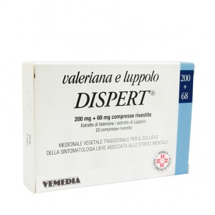 Valeriana Luppolo Dispert - 20 Compresse