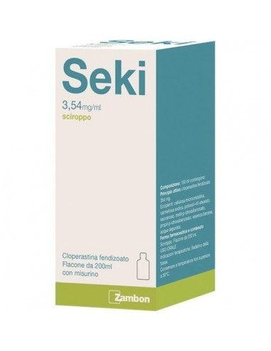 Seki Sciroppo 3,54mg/ml - Flacone 200 ml