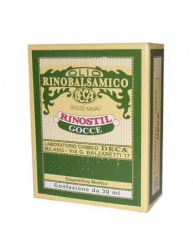 Rinostil Olio Balsamico Gocce Nasali - 30 ml