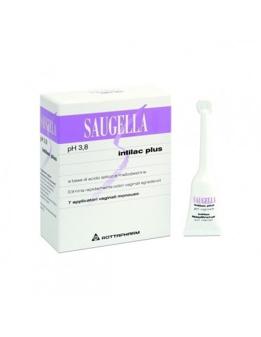 Saugella Intilac Plus Gel Intimo Vaginale - 5 ml