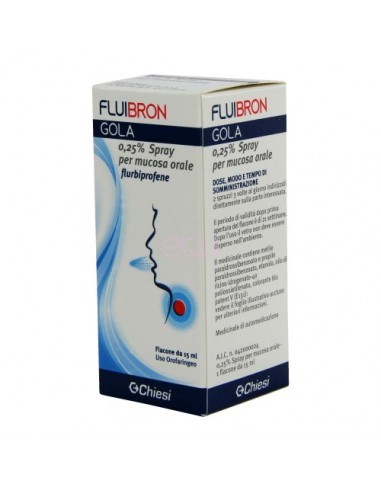 Fluibron Gola Spray - 15 ml