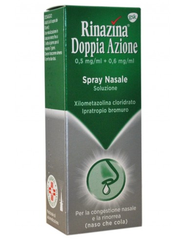 Rinazina Doppia Azione Spray Nasale - 10 ml