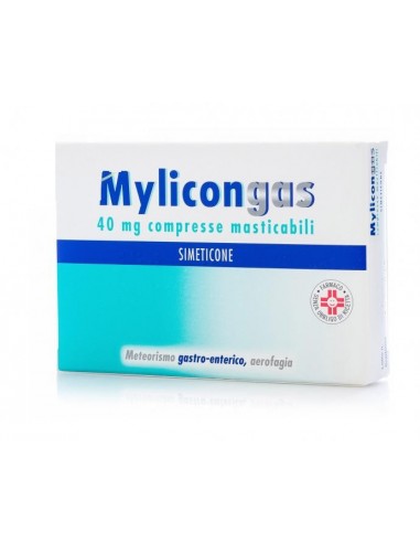 Mylicongas 40 mg Simeticone - 50 Compresse Masticabili