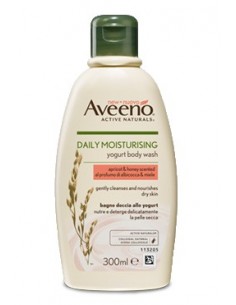 Aveeno Bagno Doccia allo Yogurt profumo Albicocca e Miele...