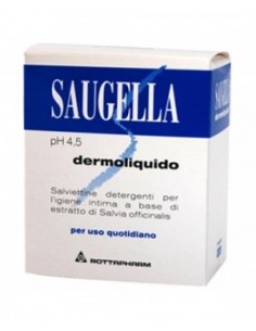 Saugella Dermoliquido - 10 Salviettine Monouso
