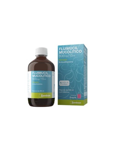 Fluimucil Mucolitico Sciroppo 600mg/15ml - 200 ml