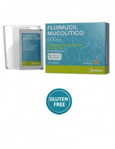 Fluimucil Mucolitico 600mg - 10 Bustine Senza Zucchero