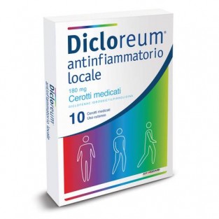 Dicloreum Antinfiammatorio Locale - 10 Cerotti Medicati