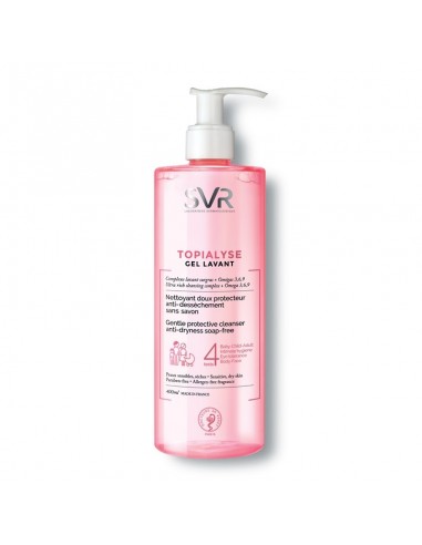 SVR Topialyse Gel Detergente - 400 ml