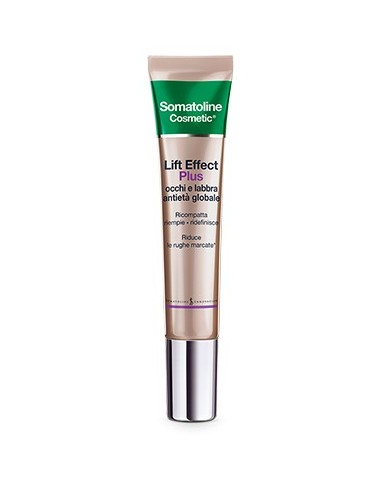 Somatoline Cosmetic Lift Effect Plus Crema Occhi e Labbra - 15 ml