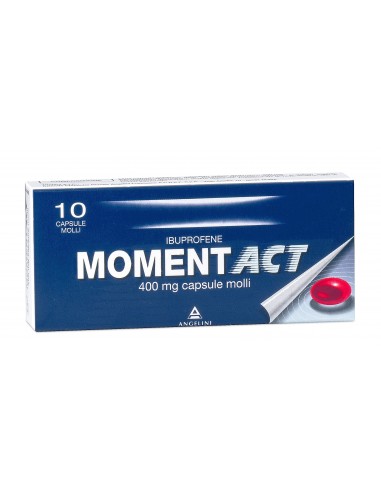 MomentAct 400mg Ibuprofene - 10 Capsule Molli