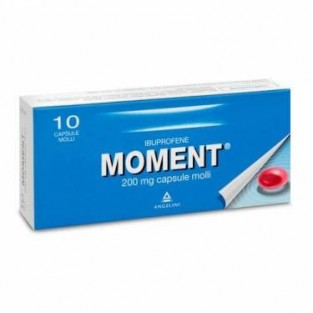 Moment 200mg Ibuprofene - 10 Capsule Molli