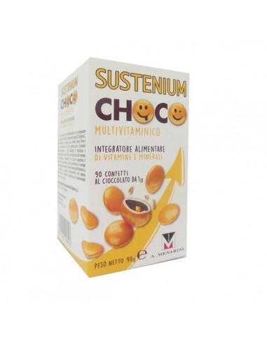 Sustenium Choco Multivitaminico - 90 Confetti Cioccolato